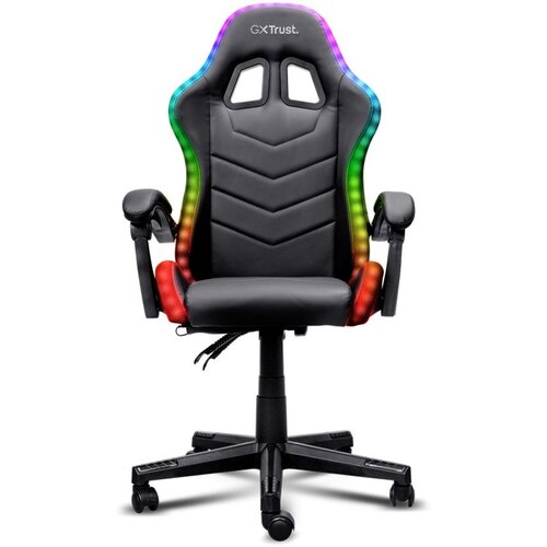 Trust Gaming stolica GXT704 RONIQ RGB, 110kg, Crna Slike