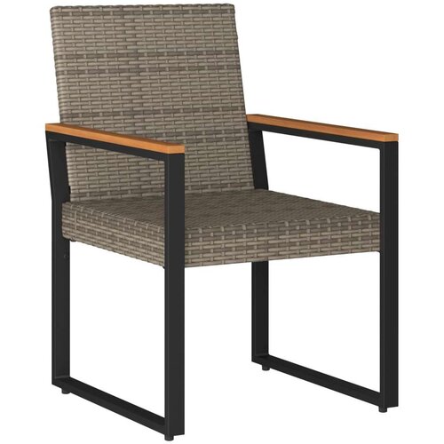 Set vanjskog namje&amp;scaron;taja 4 pcs Siva i tamnoplava poliratan Slike