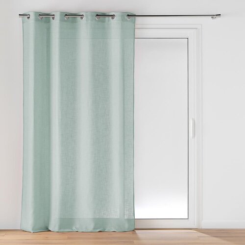 Douceur d intérieur Modra prosojna zavesa 140x280 cm Cloris – Cene