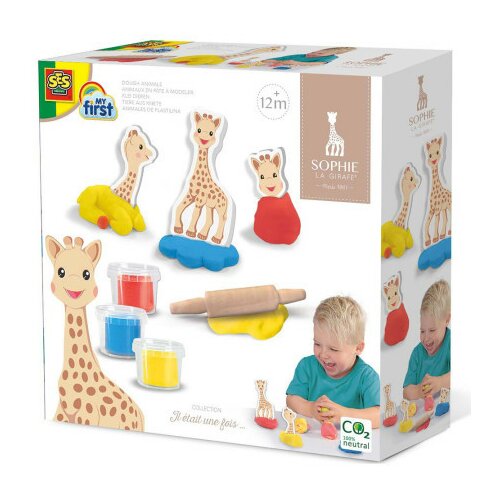 Ses creative sofi žirafa plastelin set ( 30639 ) Slike