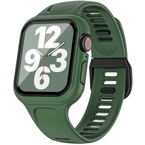 INF Pašček za uro z zaščito zaslona Black+Green, (21327693) Cene