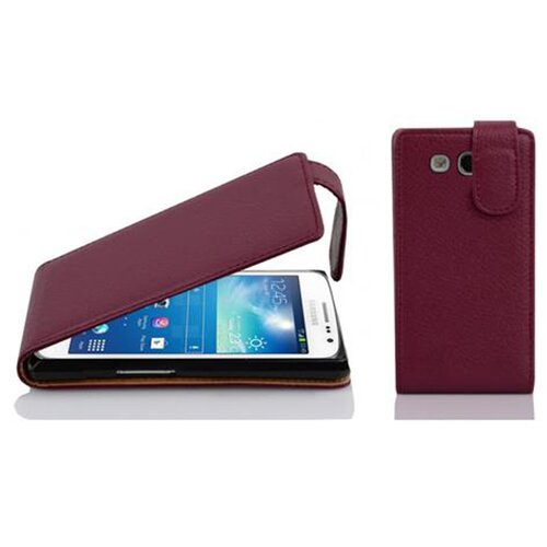 Cadorabo Ohi&scaron;je, združljivo z Samsung Galaxy EXPRESS 2 v pastelno vijolično - Za&scaron;čitni ovitek v obliki flipa iz teksturiranega umetnega usnja, (20561331) Cene