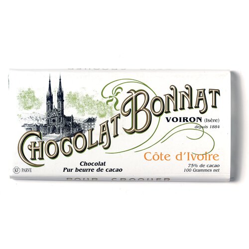 Bonnat cote d&amp;#039;ivoire 75% 100g Slike