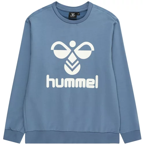 Hummel Sweater majica 'Dos' svijetloplava / bijela