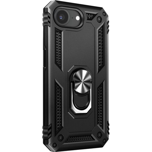 AVIZAR Anti&scaron;ok etui za iPhone 17e z vrtljivim magnetnim obročem, Črna, (5000275498) Cene