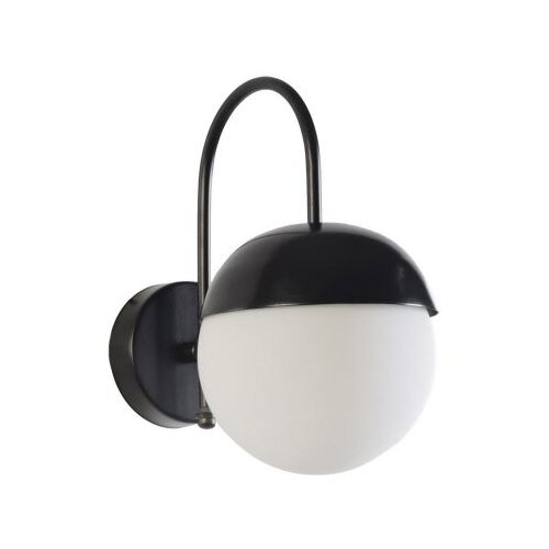 Opviq K&amp;uuml;re siyah beyaz Camlı aplik black wall lamp Slike