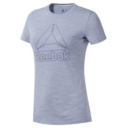 Reebok TE Marble Logo Tee Siva Slike