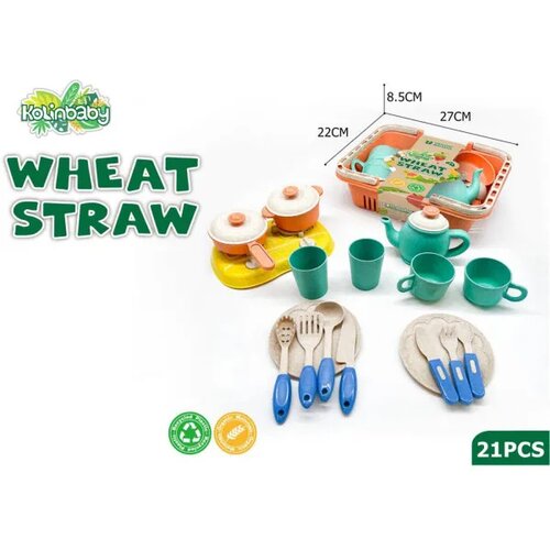 Hk Mini igračka kuhinjski set u korpi Cene