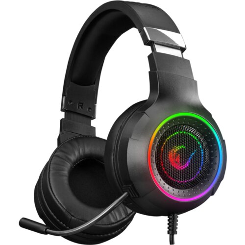  Slušalice sa mikrofonom gaming RAMPAGE RM-K56 SPECTER black, PS4/PC USB 7.1 Rainbow LED Cijene