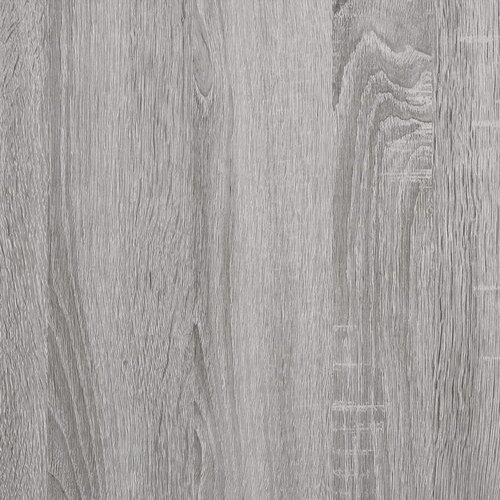  Komoda sivog hrasta sonome 80x33x70 cm od konstruiranog drva Slike