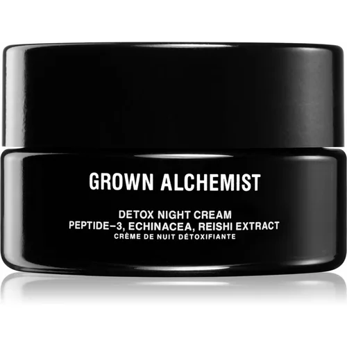 Grown Alchemist Detox Night Cream razstrupljevalna nočna krema proti gubam 40 ml