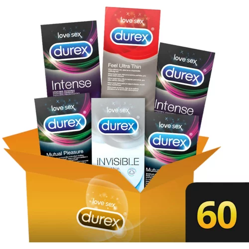 Durex Premium - paket kondoma za ekstra zadovoljstvo (6 x 10 kom)