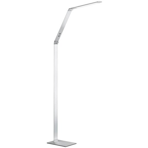 Fischer &amp;amp; Honsel LED zatemnitvena stoječa svetilka v srebrni barvi (vi&amp;scaron;ina 133 cm) Geri &amp;ndash; Slike