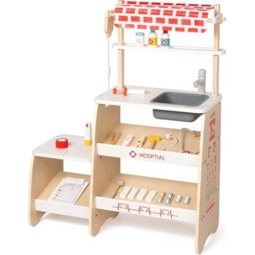 Bbo DRVENA IGRACKA - MINI MEDICINSKA KLINIKA (3g+) (BL-21152) Slike