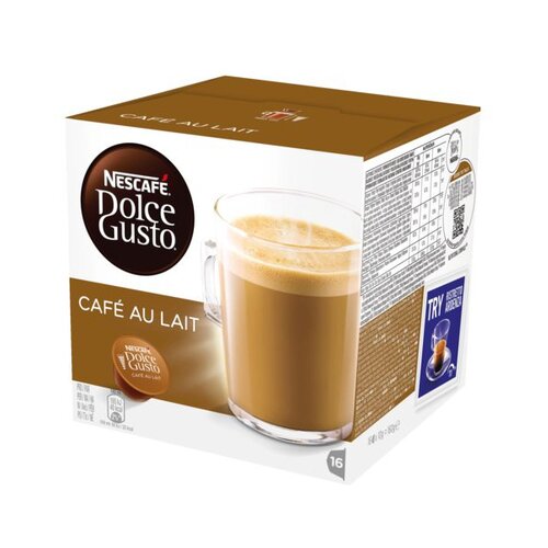 Nescafe Kapsule za kafu Dolce Gusto Cafe au Lait, 160g, 16 kapsula Cene