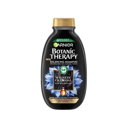 Garnier Botanic Therapy &amp;scaron;ampon za lase - Magnetic Charcoal Shampoo (250ml) Slike