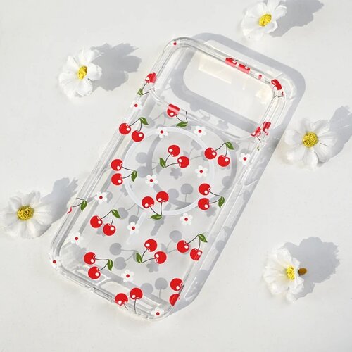  Torbica Print Magsafe za iPhone 17 Pro Max 6.9 Cute Cherries Cene