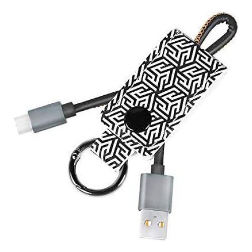 Logilink USB 2.0 Type C cable privezak, C/M na USB - A/M, bela / crna ( 5825 ) Slike