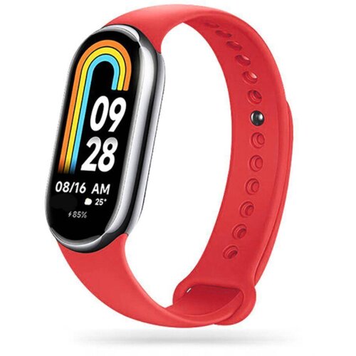 Onasi Silikonski pašček za uro Xiaomi Mi Band 8 - rdeč Cene