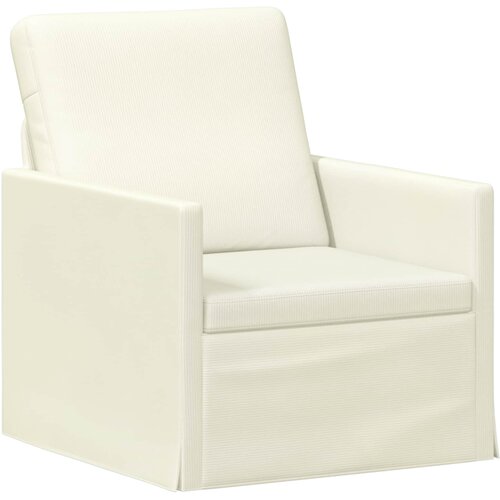  Fotelja Krem 70 x 81 x 82 cm Kordura tekstil Slike