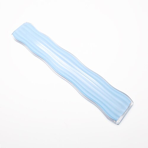 INF Ergonomski prozoren silikonski podstavek za tipkovnico za udobje in podporo Blue, (5000071740) Cene