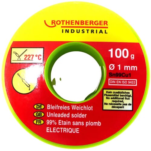 Rothenberger žica za lemljenje 100 g, 1 mm Slike