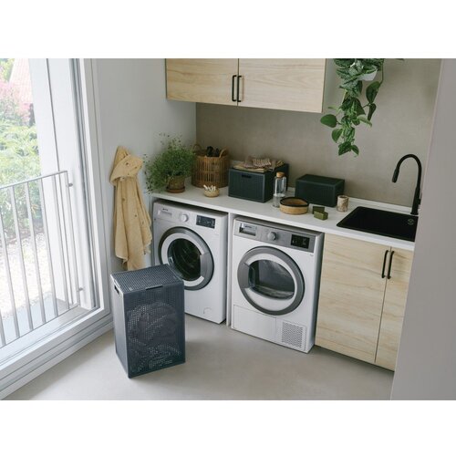 Curver Temno siva &amp;scaron;katla za shranjevanje s pokrovom iz reciklirane plastike 30x38x21 cm Kaya &amp;ndash; Slike