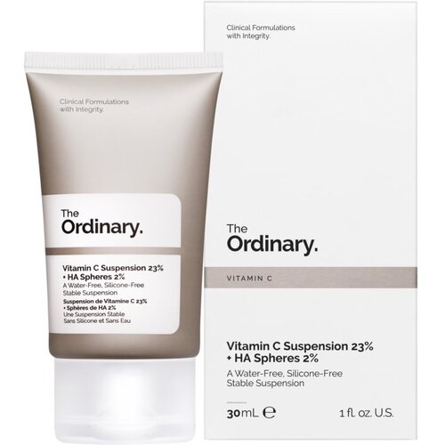 The Ordinary Vitamin C Suspension 23% + HA Spheres 2% posvetlitveni serum z vitaminom C 30 ml Slike