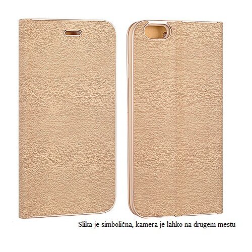  Premium preklopna torbica samsung galaxy A8 / A5 2018 A530 zlata Slike