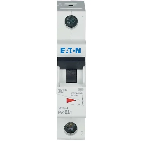 Eaton 278551 FAZ-C3/1 zaštitna sklopka za vodove 3 A 230 V/AC