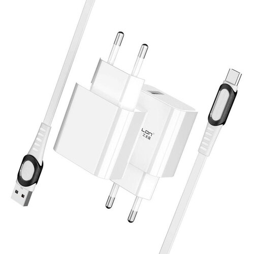 Konfulon Punjač Quick Charge 3.0A C27A + DC03, Beli Slike