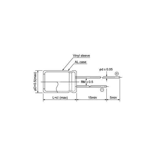JAMICON TKR101M1JGBCM Elektrolitski kondenzator THT 5 mm 100 µF 63 V 20 % (Ø x D) 10 mm x 12.5 mm 1 ST Cijene