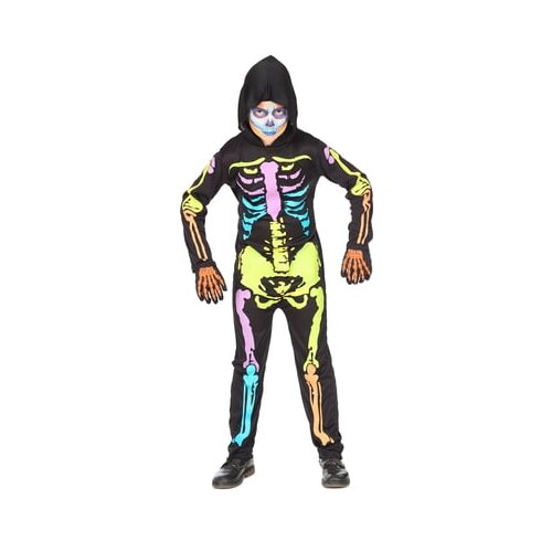 Widmann Otroški kostum, pisani okostnjak - 140 cm / 8 - 10 let Cene