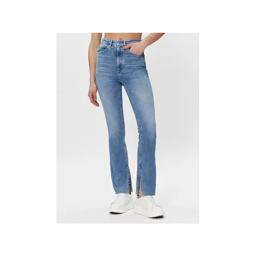 Boss Jeans hlače 50487203 Modra Slim Fit