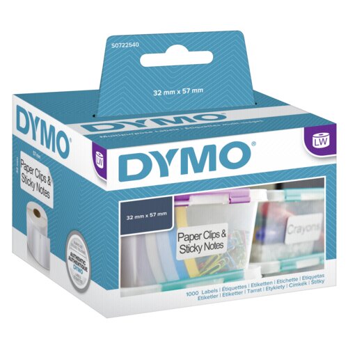 Dymo Removable Multi purpose 57mm x 32mm 1 x 1000 pcs 11354 Slike