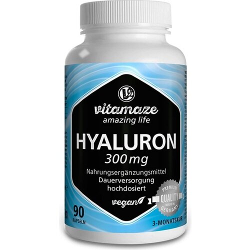 Vitamaze Hyaluron 300 mg - 90 kaps. Slike