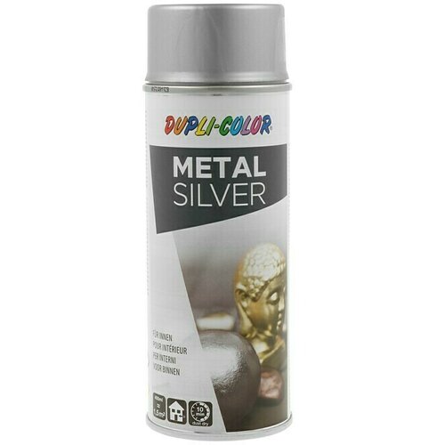 V Lak v spreju Dupli Color Metal (srebrna, 400 ml) Cene