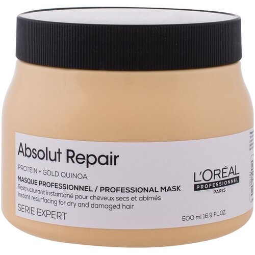 L&amp;acute;Or&amp;eacute;al Paris Absolut Repair Professional Mask maska za obnavljanje vrlo o&amp;scaron;tećene kose 500 ml Slike
