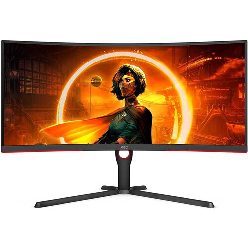 AOC CU34G3S 34'' ultra wide 165Hz ukrivljen gaming monitor Cene