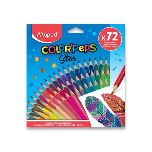 Maped Barvice Color&amp;#039;Peps &amp;ndash; 72 barv Slike