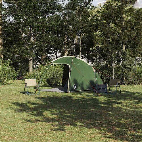  Kabinski &amp;scaron;ator s krovom Zelena 370 x 230 x 185 cm taft Slike
