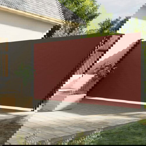 VidaXL Bočna tenda na uvlačenje smeđa 220 x 600 cm Slike