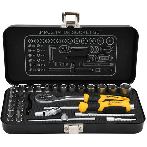 Bomber Set gedora 34 komada 1/4" Cene