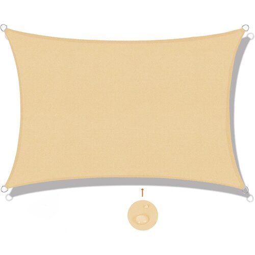 SUNNY GUARD Senčno jadro 3 &amp;times; 4 m pe&amp;scaron;čene barve Slike