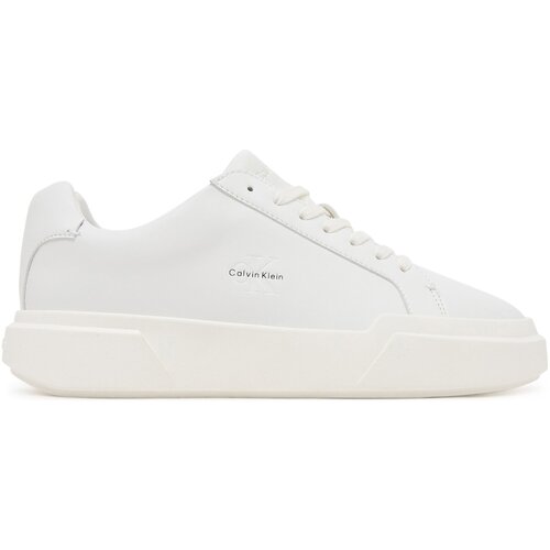 Calvin Klein Superge Chunky Cupsole Laceup Lth Wn YW0YW01947 Bela Slike