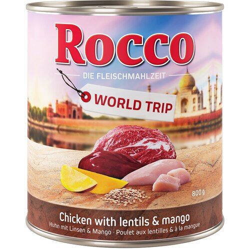 Rocco World Trip Indija - Varčno pakiranje: 24 x 800 g Cene