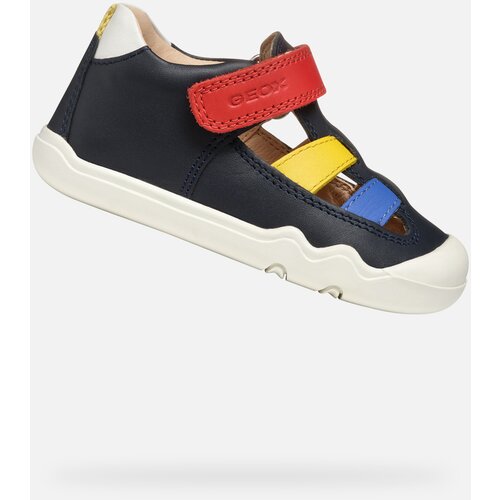 Geox Dark blue boys' sneakers Steppieup - Boys Cene