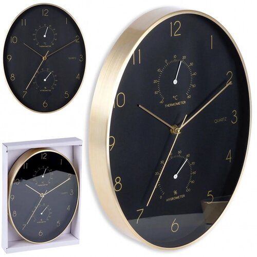 Vilde 569934 - Zidni sat sa termometrom 27cmx34,5cm Cene