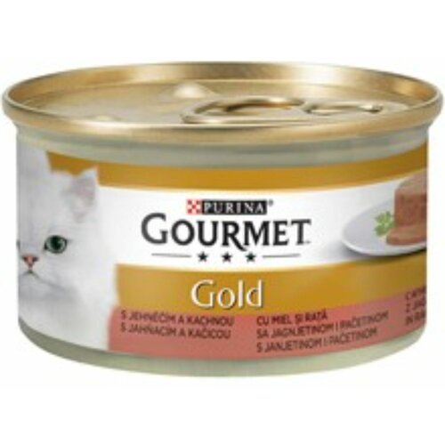Gourmet gold 85g -pašteta od jagnjetine i pačetine Slike