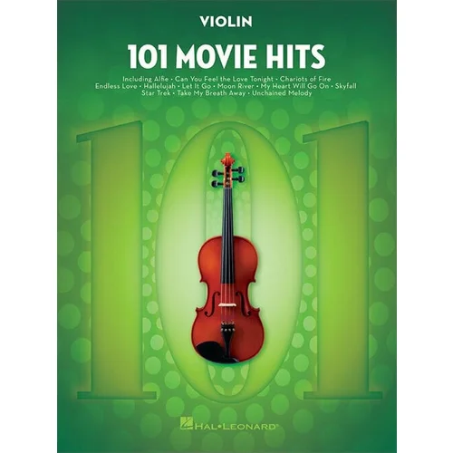 Hal Leonard 101 Movie Hits For Violin Nota